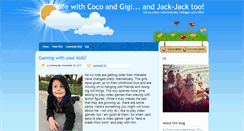 Desktop Screenshot of cocoandgigi.com